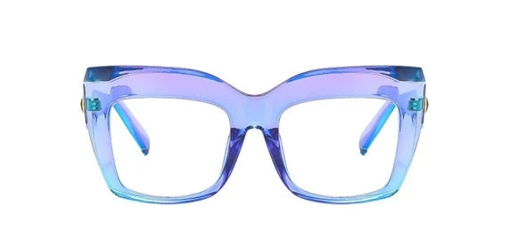 Women Cat Eye Glasses Oversized Vintage Style Old- School/ Retro Shade Glasses