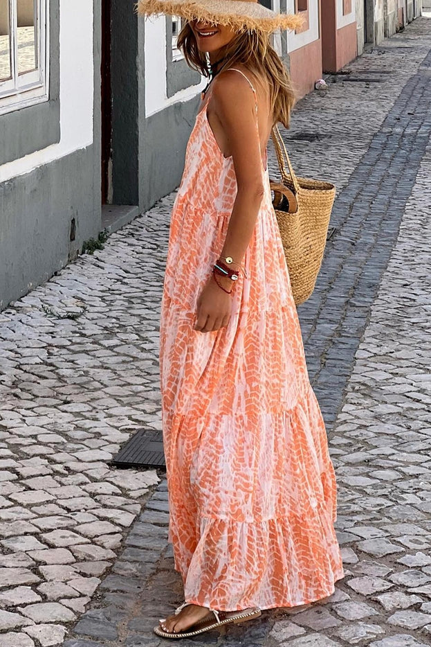 Women Maxi Dress Printed Sleeveless By Pretty Bash