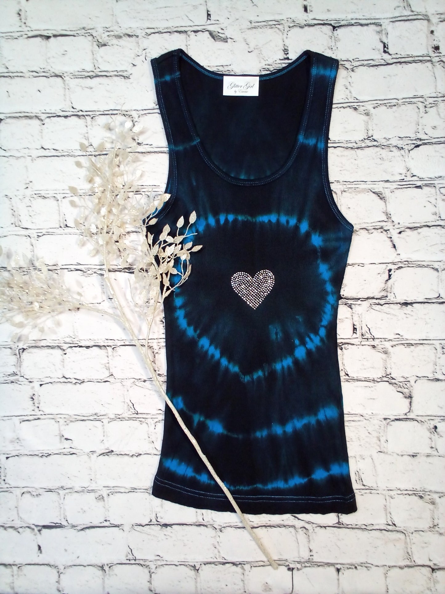 Girls & Juniors Sleeveless Tank - Bullseye /Heart By Glitter Girl