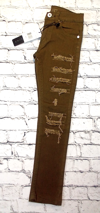 Girls Pants - Distressed