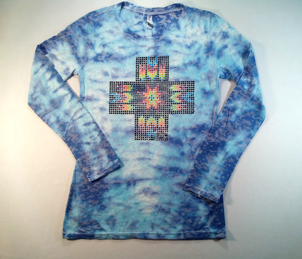 Girls Long Sleeve Top - Aztec By Glitter Girl