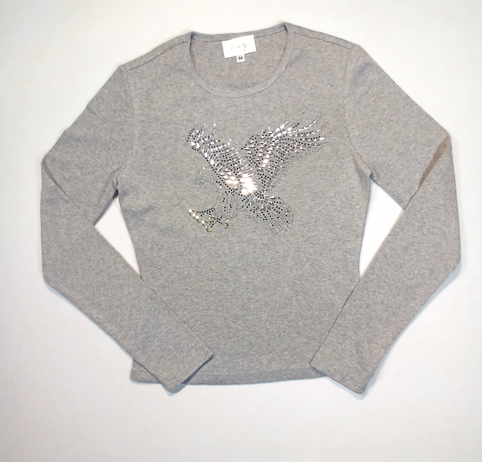 Girls Long Sleeve Top - Eagle