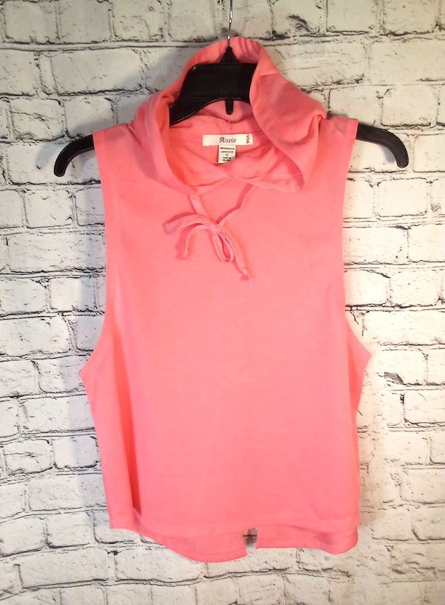 Junior Sleeveless Top - Hoodie