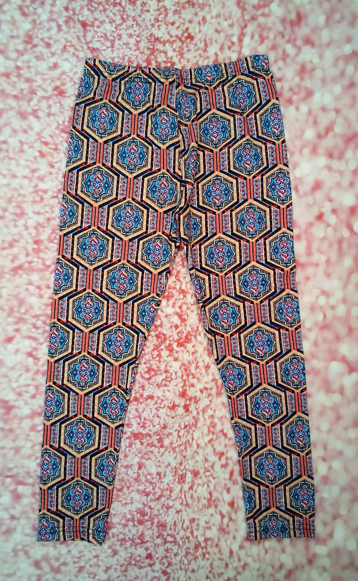Girls Pull On Printed Pant