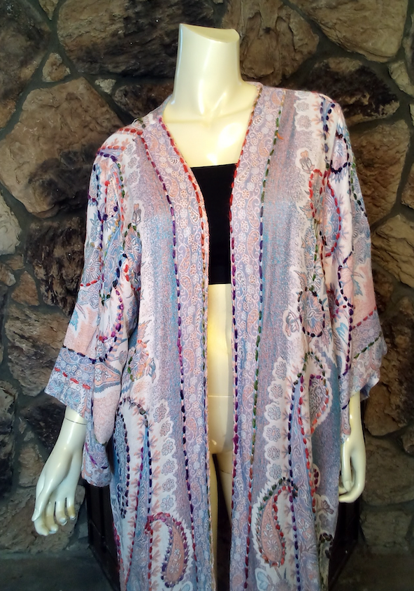 Women Embroidery Duster