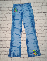 Girls Pants - Tie Dye - Peace Sign