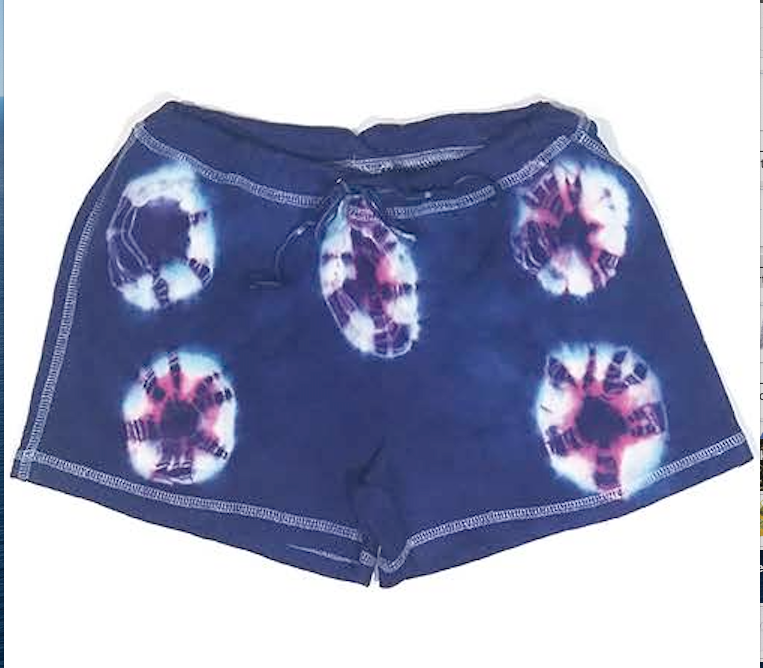 Junior Shorts Tie Dye Bullseye