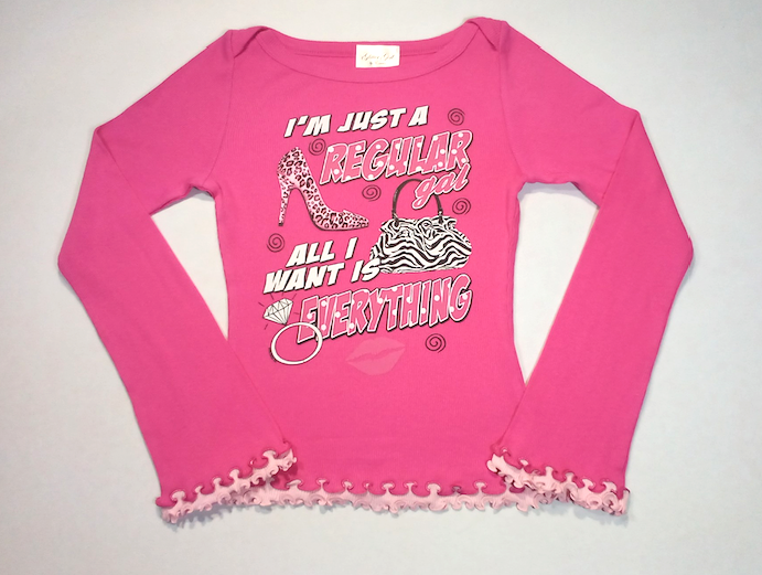 Girls Long Sleeve Top
