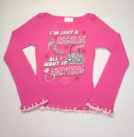 Girls Long Sleeve Top