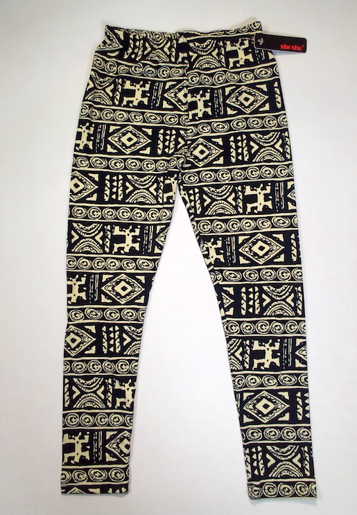 Girls Leggings allover print By Glitter Girl