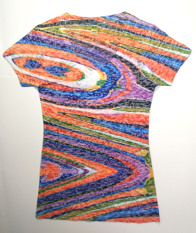 Girls Short Sleeve Top - Allover Graphic