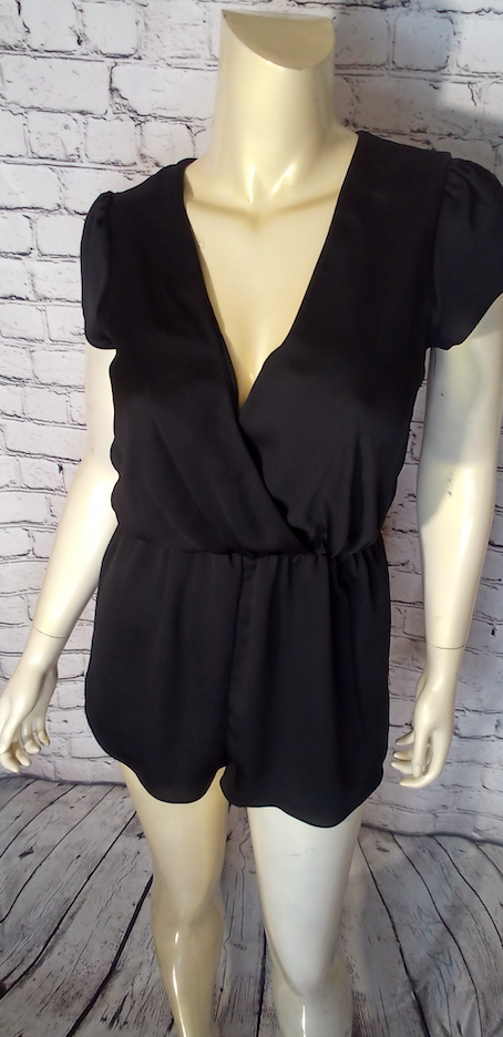 Women Surplice Romper