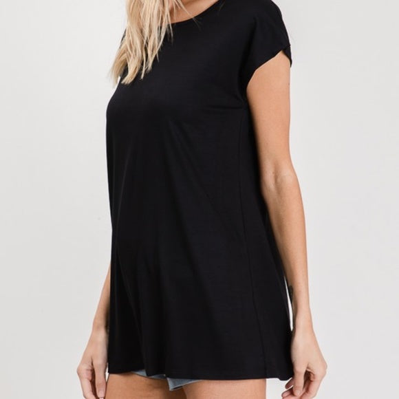Women Tunic Cross Over Back
