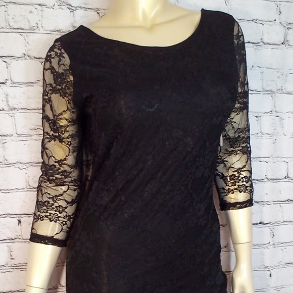 Women Midi Lace Dress