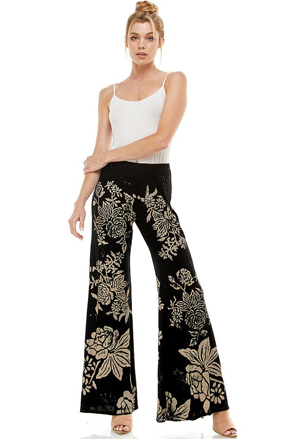 Women Flower Pant