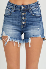 Junior Shorts - Denim/Distressed