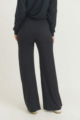 Women's Drawstring Wide Leg Lounge or on the Go Pants.