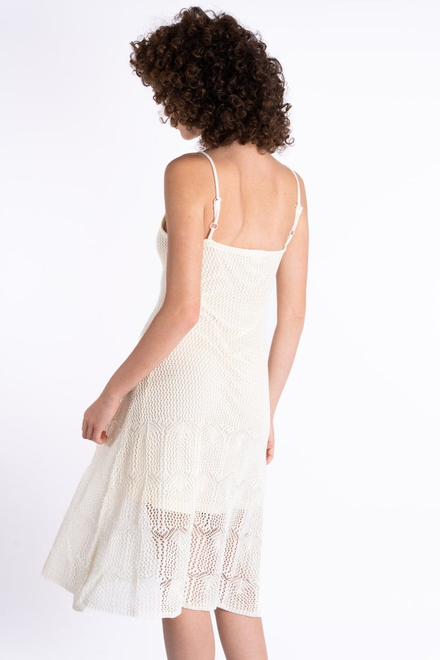 Women Bora Bora Sleeveless Lace Crochet Dress By Silk & Salt