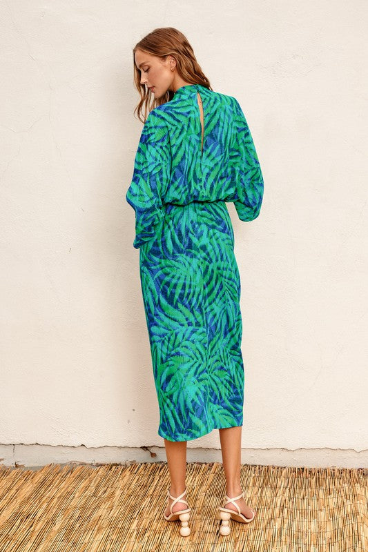 Women Floral Wrap Dress