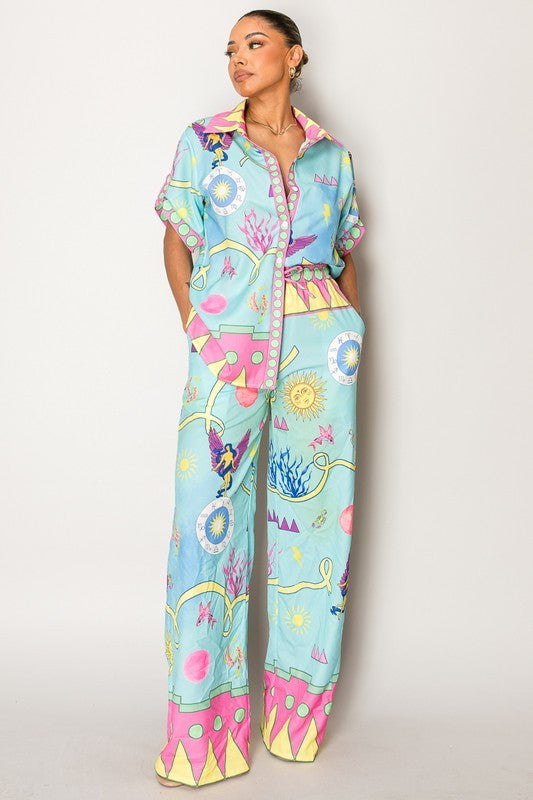 Women Resort 2 Piece Set Spring/Summer Vacation Wear