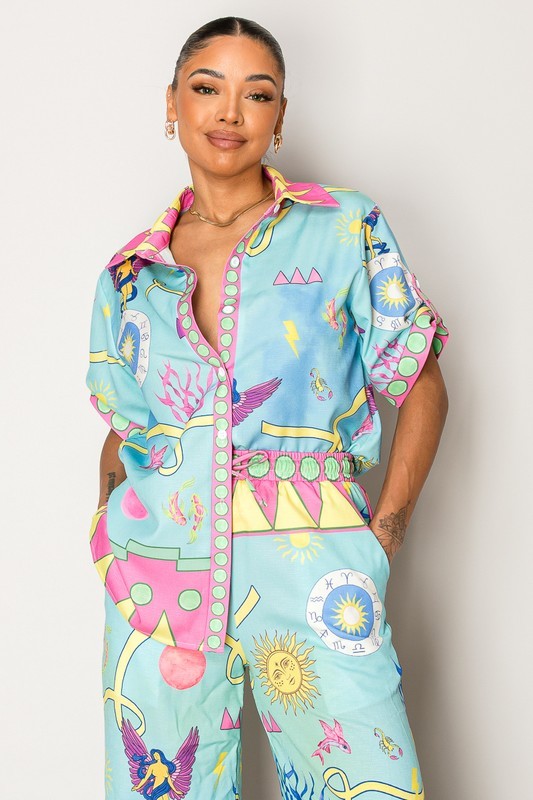 Women Resort 2 Piece Set Spring/Summer Vacation Wear