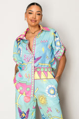 Women Resort 2 Piece Set Spring/Summer Vacation Wear