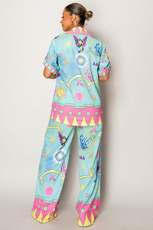 Women Resort 2 Piece Set Spring/Summer Vacation Wear