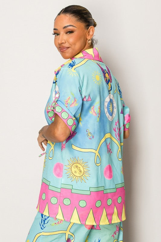 Women Resort 2 Piece Set Spring/Summer Vacation Wear