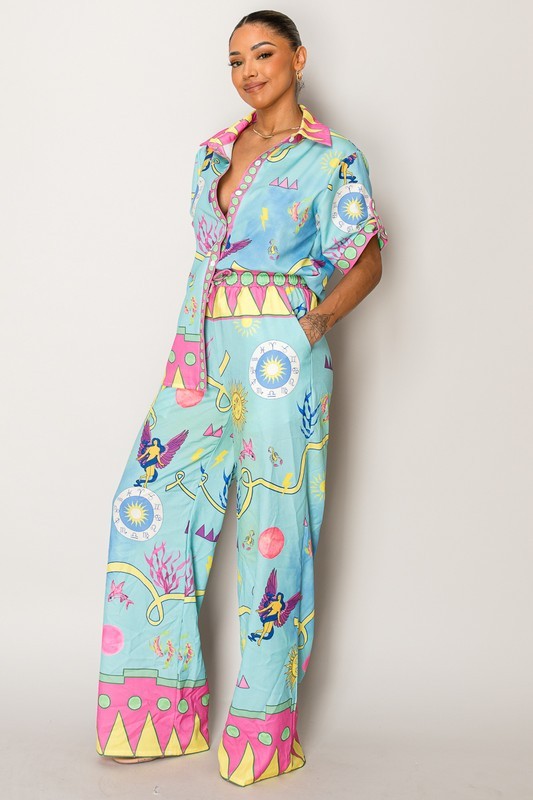 Women Resort 2 Piece Set Spring/Summer Vacation Wear