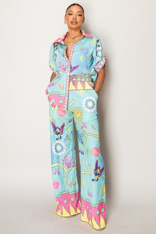 Women Resort 2 Piece Set Spring/Summer Vacation Wear