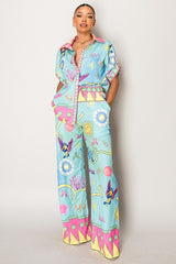 Women Resort 2 Piece Set Spring/Summer Vacation Wear