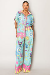 Women Resort 2 Piece Set Spring/Summer Vacation Wear