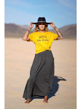 Women Perfect Pocketed Maxi Skirt