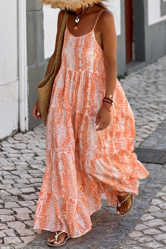 Women Maxi Dress Printed Sleeveless By Pretty Bash