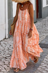 Women Maxi Dress Printed Sleeveless By Pretty Bash