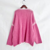Women Slouchy Sweater Chunky Knit