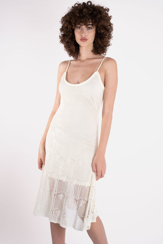 Women Bora Bora Sleeveless Lace Crochet Dress By Silk & Salt