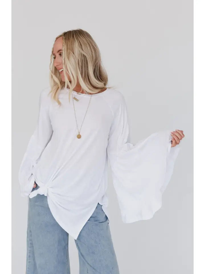 Women Bell Sleeve Tee