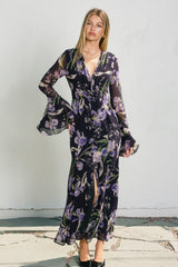 Women Floral Maxi Dress