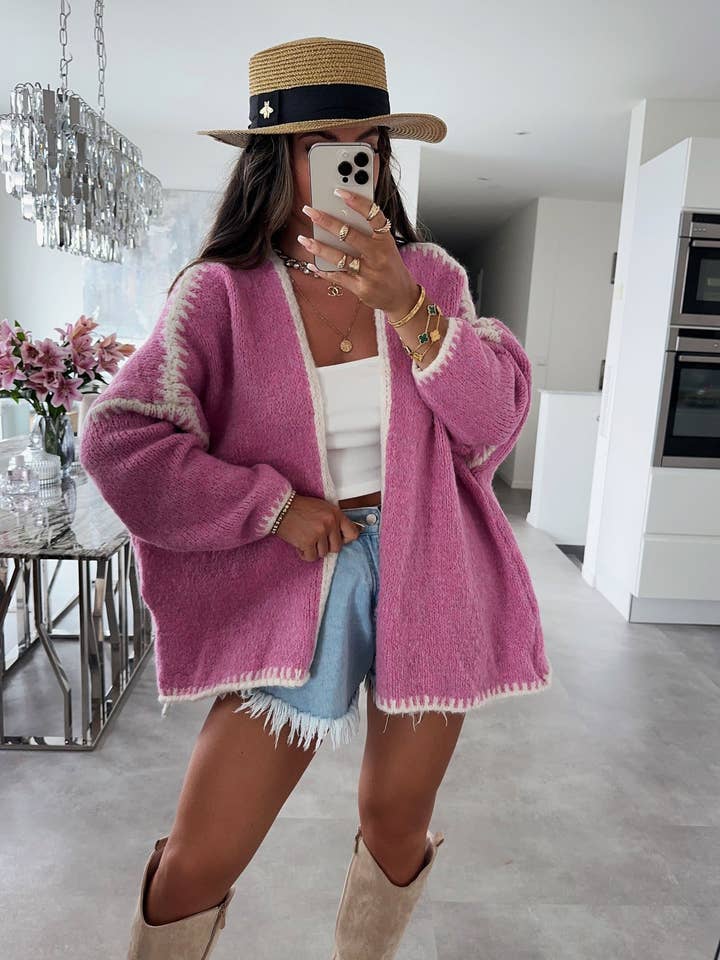Women Slouchy Sweater Chunky Knit