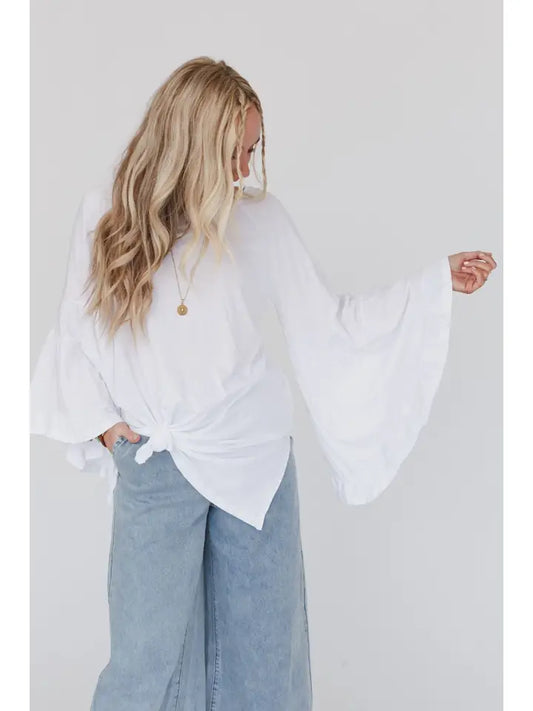 Women Bell Sleeve Tee