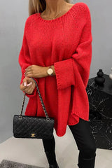 Women Oversized Sweater Tunic