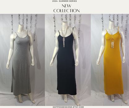 Women Sleeveless Maxi Dress