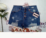 Junior Shorts - Denim/Distressed