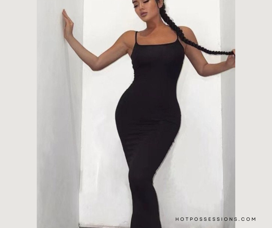 Women Body con Maxi Dress