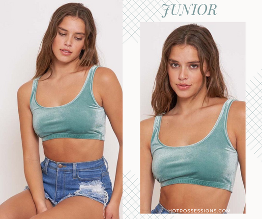 Junior Velvet Top