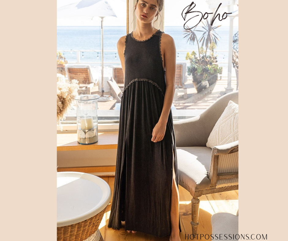 Women Sleeveless Maxi Dress By Pol Clothing