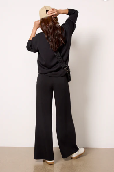 Women's Drawstring Wide Leg Lounge or on the Go Pants.