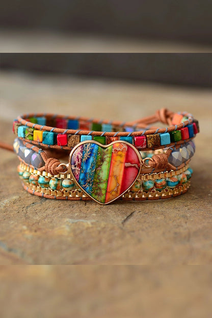 Women Multicolor Stone Bracelet