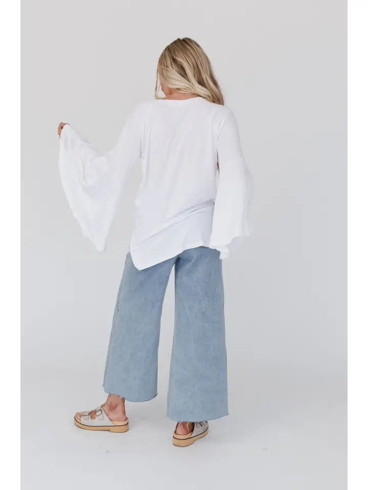 Women Bell Sleeve Tee